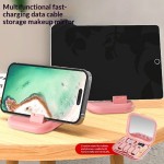Premium Quality 60W Fast charging adapter data cable storage box set six one mirror phone holder