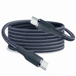 Lightweight Braided 240W Fast Charge PD Cable Quick Charging USB-C Data Cable 1m