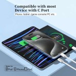 USB-C Fast Charger Cable PD 60W Type-C Weaving Charging Data Line Box