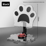 360 Degree Rotation Foldable Cat Paw Phone Stand Cartoon Design Desktop Holder Students Office iPad Tablet Movie Binge Watching
