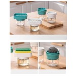 Sturdy Kitchen Press-type Dishwashing Detergent Automatic Liquid Output Bottle Removable Pressing Tool