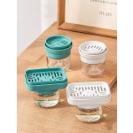 Sturdy Kitchen Press-type Dishwashing Detergent Automatic Liquid Output Bottle Removable Pressing Tool