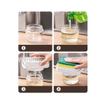 Sturdy Kitchen Press-type Dishwashing Detergent Automatic Liquid Output Bottle Removable Pressing Tool
