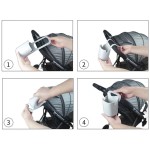 Easy To Clean Silicone Cup Holder Baby Stroller Wheelchair Pram Carriage Bicycle Bottle Accessories Storage Bag