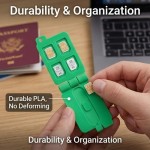 Durable Universal Mini SIM Card Adapter Storage Box Kit Nano Micro Memory Holder Reader Case Cover Removal Needle