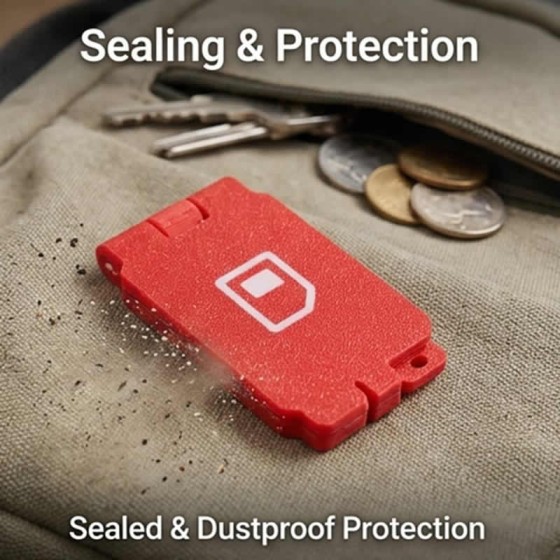 Durable Universal Mini SIM Card Adapter Storage Box Kit Nano Micro Memory Holder Reader Case Cover Removal Needle