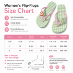 Soothing Cute Non-slip Flat Flip-flops Plaid Color-blocked Women's Sandals Comfortable Lightweight Apple Slippers Summer Beach