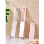 Easy To Install Folding Mirror Comb Portable Travel Pocket Compact Makeup Fine Teeth Purse Outdoor