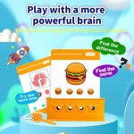 Stress-relieving English Educational Toy Year Olds Boosts Logic-Critical Thinking Travel Activity Kids