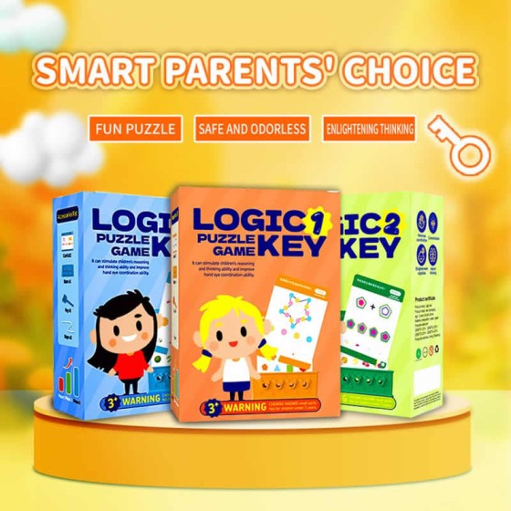 Stress-relieving English Educational Toy Year Olds Boosts Logic-Critical Thinking Travel Activity Kids
