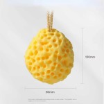 Ergonomic Handle Soft Mesh Shower Sponge Ball Nylon Baby Cleaning Brush Foam Body Cleaner Exfoliating Scrub Bathroom Products
