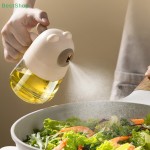 Durable Bear Shape Sprayer Oil Household Kitchen Not Hang Leak-proof Soy Sauce Vinegar Seasoning Bottle