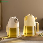 Durable Bear Shape Sprayer Oil Household Kitchen Not Hang Leak-proof Soy Sauce Vinegar Seasoning Bottle