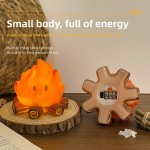 High Quality Christmas Campfire LED Candle Night Light Festive Ambient Decor Lamp Perfect Xmas Gift Desktop Ornament Holiday Atmosphere