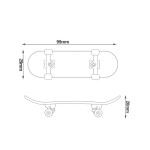 Quiet 1Set Finger SkateBoard Wooden Fingerboard Toy Professional Stents Fingers Skate Set Novelty Children Christmas Gift