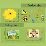 Easy To Use Bee Fishing Battle Table Games Little Honeybee Group Play Board Game Interactive Educational Toys Kids Family Party