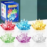 Secure Clasp Crystal growing model science kit variety colors selection educational STEM toys gifts boys girls