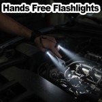 Plug And Play Hands Flashlights Portable Cordless Work Light LED USB Rechargeable Wearable Adjustable Wrist Strap Finger Torch Car Repair