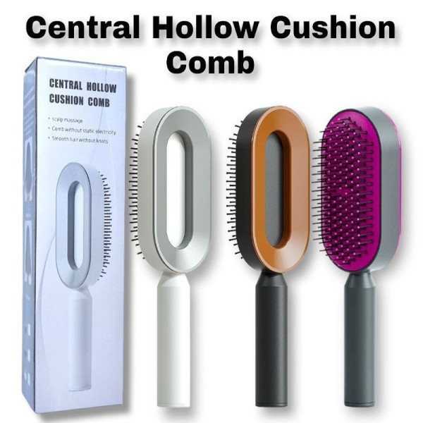Hypoallergenic Women's Long Hair Special Airbag Massage Comb Household Press Type Cleaning Design Air Cushion