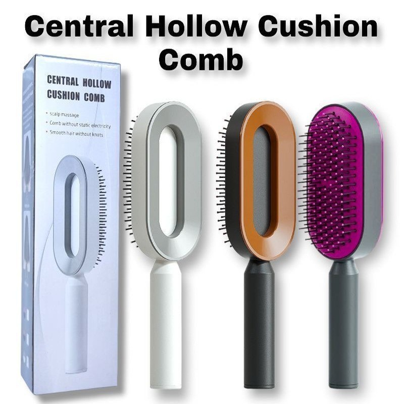 Hypoallergenic Women's Long Hair Special Airbag Massage Comb Household Press Type Cleaning Design Air Cushion