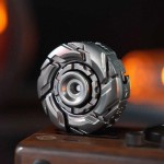 Safe EDC Stainless Steel Cranky 08 Fidget Spinner Stress Relief Anti-Anxiety Toy Adult Kids Sharpen Focus Intelligence