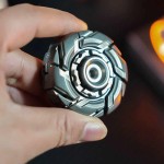 Safe EDC Stainless Steel Cranky 08 Fidget Spinner Stress Relief Anti-Anxiety Toy Adult Kids Sharpen Focus Intelligence