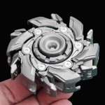 Safe EDC Stainless Steel Cranky 08 Fidget Spinner Stress Relief Anti-Anxiety Toy Adult Kids Sharpen Focus Intelligence