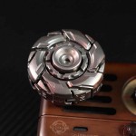Safe EDC Stainless Steel Cranky 08 Fidget Spinner Stress Relief Anti-Anxiety Toy Adult Kids Sharpen Focus Intelligence
