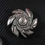 Safe EDC Stainless Steel Cranky 08 Fidget Spinner Stress Relief Anti-Anxiety Toy Adult Kids Sharpen Focus Intelligence