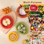 Premium Quality Silicone Fruit Vegetable Fresh-Keeping Box Reusable Food Saver Storage Container Preservation Seal Cover