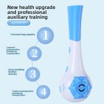 Sweat-resistant Adjustable Lung Exerciser Breath Trainer Capacity Resistance Training