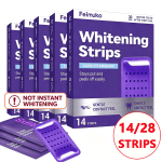 Natural Finish Purple Teeth Whitening Kit Remove Plaque Stains Instant Color Corrector Yellow Oral Hygiene Care Women men