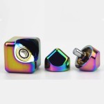 Easy To Use Square Decompression Spinning Dice Cube Anti-Anxiety Fingertip Toys Hand Fidget Spinner Vent Flipo Flip Children