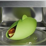Rust-resistant kkjoy Green Silicone Bread Maker Bowl Loaf Pan Microwave Vegetable Steamer Baking Heat Resistant Reusable Kitchen Accessory