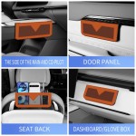 Compact Car Storage Bag Mobile Phone Paste-type Multi-functional Mesh Pocket Hanging