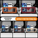 Compact Car Storage Bag Mobile Phone Paste-type Multi-functional Mesh Pocket Hanging