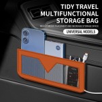 Compact Car Storage Bag Mobile Phone Paste-type Multi-functional Mesh Pocket Hanging