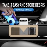 Compact Car Storage Bag Mobile Phone Paste-type Multi-functional Mesh Pocket Hanging