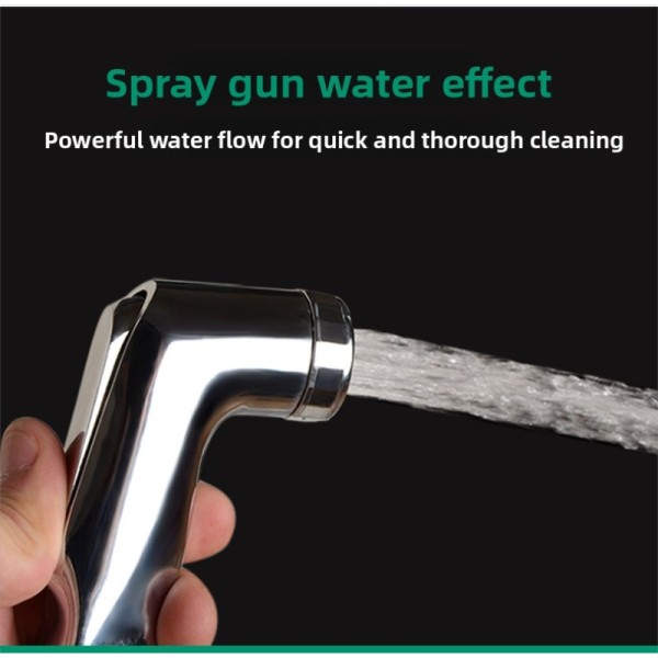 Multi-functional Handheld Bidet Toilet Sprayer Stainless Steel Spray Home Bathroom Shower Head Self Cleaning Tools