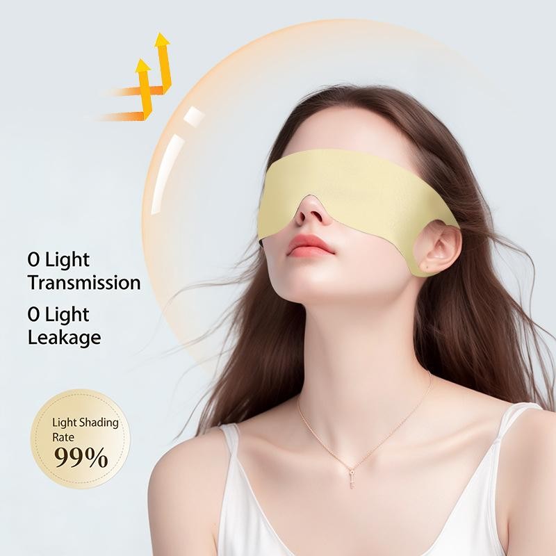 Easy To Use Strong Light Blocking Highly Elastic Non-Irritating Ears Thin Light-Relief Eye Mask