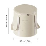Collapsible Household Portable Foot Bath Artifact Foldable Soaking Bag Non-slip Base Insulation Function Bucket