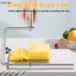 Bpa-free Cheese Slicer Stainless Steel Cutter Measurements Heavy Duty Butter Baking Tools Kitchen Gadgets