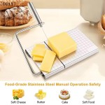 Bpa-free Cheese Slicer Stainless Steel Cutter Measurements Heavy Duty Butter Baking Tools Kitchen Gadgets