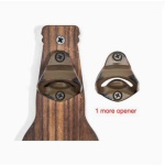 Expandable Wall-mounted bottle opener Creative beer screwdriver Kitchen bar decoration cap storage basket