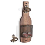 Expandable Wall-mounted bottle opener Creative beer screwdriver Kitchen bar decoration cap storage basket