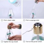 High Speed Mute Small USB Bulb Humidifier Desktop Colorful Night Light Air Car Mini Aromatherapy Machine Atomizer diffuser