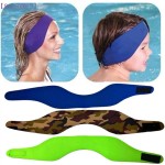 Lightweight Waterproof Neoprene Ear Headband Adjustable Swimming Protection Headgear Diving Fabric Water Sports Accessories