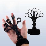 Ergonomic Finger Wrist Stretcher Silicone Trainer Strength Recovery Flexion Extension Vein
