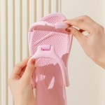 Heavy Duty Foldable Travel Slippers Unisex EVA Flip Flops Hotel Non Slip Women Men Bathroom Indoor Slides Portable Lightweight Comfortable