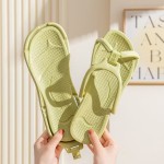 Heavy Duty Foldable Travel Slippers Unisex EVA Flip Flops Hotel Non Slip Women Men Bathroom Indoor Slides Portable Lightweight Comfortable